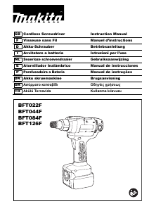 Manual de uso Makita BFT044F Atornillador