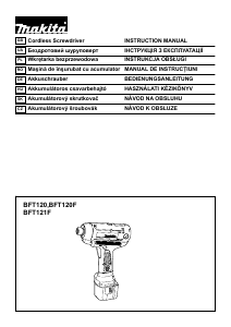 Návod Makita BFT121F Skrutkovač