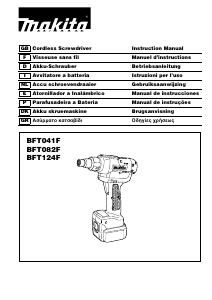 Manual de uso Makita BFT124F Atornillador