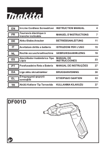 Bedienungsanleitung Makita DF001D Schrauber