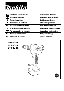Manual Makita DFT082R Screw Driver