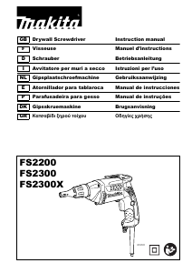 Manual Makita FS2200 Screw Driver