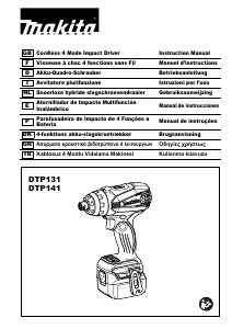 Manual Makita DTP141 Impact Wrench