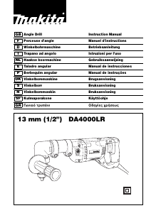 Brugsanvisning Makita DA4000LR Bore-skruemaskine