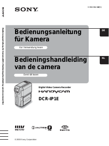 Bedienungsanleitung Sony DCR-IP1E Camcorder