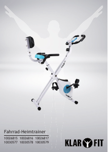 Bedienungsanleitung Klarfit Azura 10026817 Heimtrainer