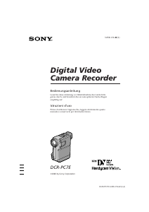 Manuale Sony DCR-PC7E Videocamera
