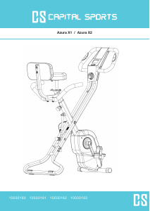 Manual Capital Sports Azura X1 10030160 Exercise Bike