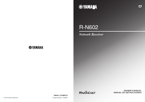 Manual Yamaha R-N602 Receiver