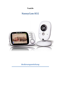 Bedienungsanleitung Truelife NannyCam H32 Babyphone