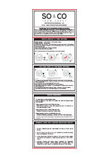 Handleiding So & Co Madison 5216L Horloge