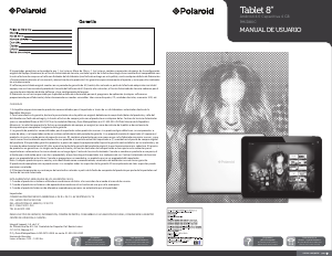 Manual de uso Polaroid PMID80C Tablet