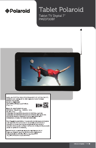 Manual de uso Polaroid PMID700BF Tablet
