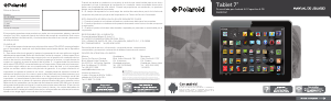 Manual de uso Polaroid PMID701C Tablet