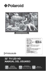 Manual de uso Polaroid PTV3215LED Televisor de LED