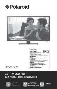 Manual de uso Polaroid PTV3915LED Televisor de LED