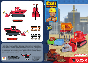 Manuale PlayBIG Bloxx set 800057122 Bob the Builder Muck