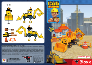 Instrukcja PlayBIG Bloxx set 800057123 Bob the Builder Scoop