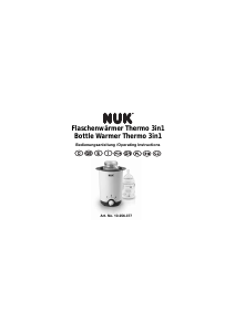 Manuale NUK Thermo 3in1 Scaldabiberon