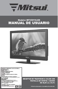 Manual de uso Mitsui MTV2013LED Televisor de LCD