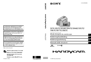 Handleiding Sony DCR-SR67E Camcorder