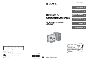 Bedienungsanleitung Sony DCR-SR90E Camcorder