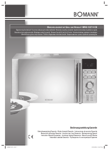 Manual Bomann MWG 1237 H CB Microwave