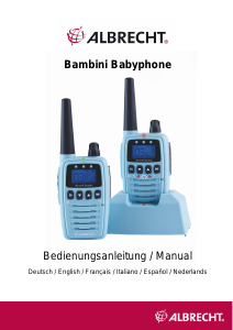 Manual Albrecht Bambini Baby Monitor