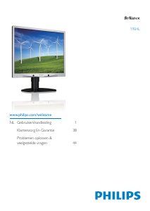 Handleiding Philips 19B4L Brilliance LCD monitor