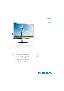 Handleiding Philips 273P3L Brilliance LCD monitor