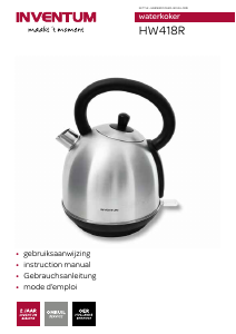 Manual Inventum HW418R Kettle