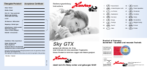 Manual Hartan Sky GTX Stroller