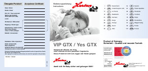 Bedienungsanleitung Hartan VIP GTX Kinderwagen