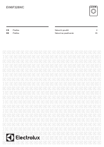 Manuál Electrolux EW6F328WC Pračka