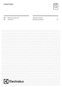 Manual Electrolux EW6F528W Mașină de spălat