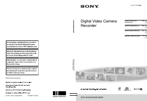 Manuale Sony DCR-SX45E Videocamera