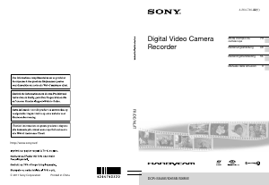 Bedienungsanleitung Sony DCR-SX65E Camcorder