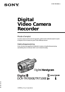 Handleiding Sony DCR-TR7000E Camcorder