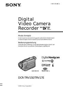 Bedienungsanleitung Sony DCR-TRV17E Camcorder