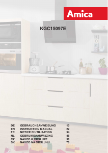 Manual Amica KGC 15097 E Fridge-Freezer