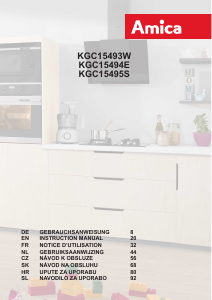 Manual Amica KGC 15494 E Fridge-Freezer