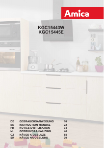 Manual Amica KGC 15445 E Fridge-Freezer