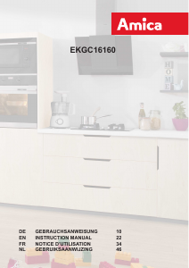 Manual Amica EKGC 16160 Fridge-Freezer