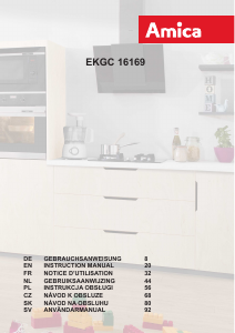 Manual Amica EKGC 16169 Fridge-Freezer