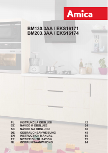 Manual Amica EKS 16174 Fridge-Freezer