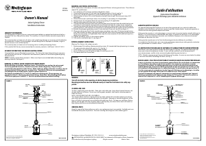 Manual de uso Westinghouse 63084B Lámpara