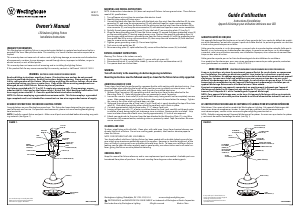 Manual de uso Westinghouse 6104200 Lámpara