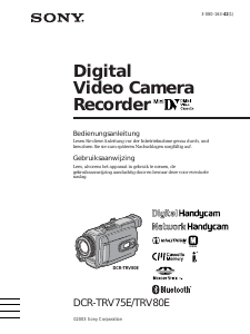 Bedienungsanleitung Sony DCR-TRV80E Camcorder