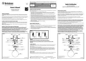 Manual de uso Westinghouse 6107000 Lámpara