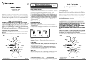 Manual de uso Westinghouse 6107100 Lámpara